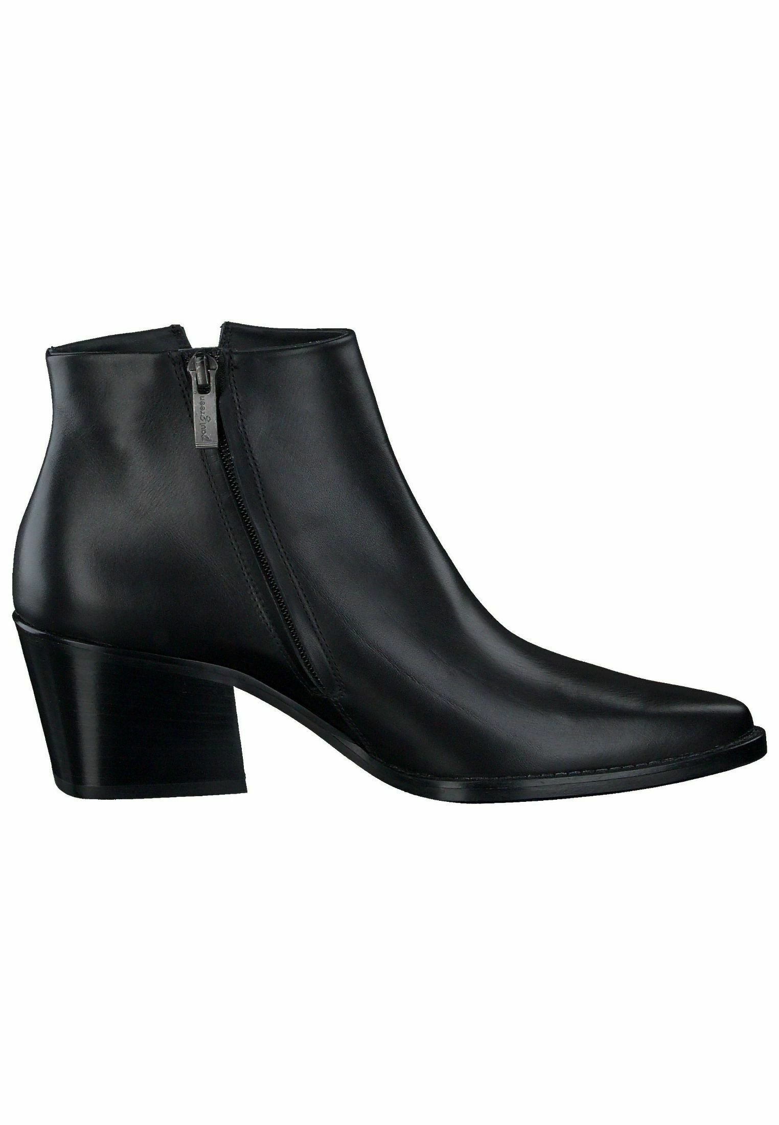 Paul Green Stivaletti Classici Donna – Pelle Morbida, Tacco Piatto 1,5 Cm, Made In Europe