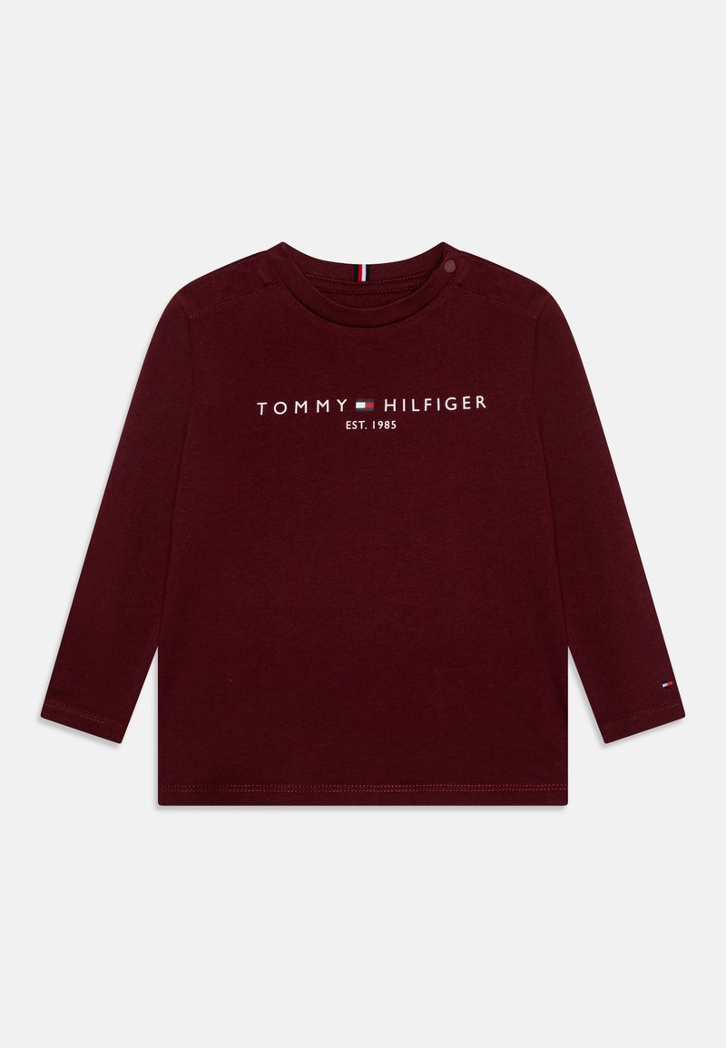 Tommy Hilfiger ESSENTIAL TEE UNISEX - Hosszú ujjú felső - deep rouge