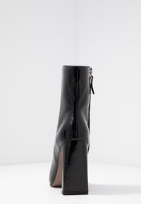 Topshop Botines de tacón - black