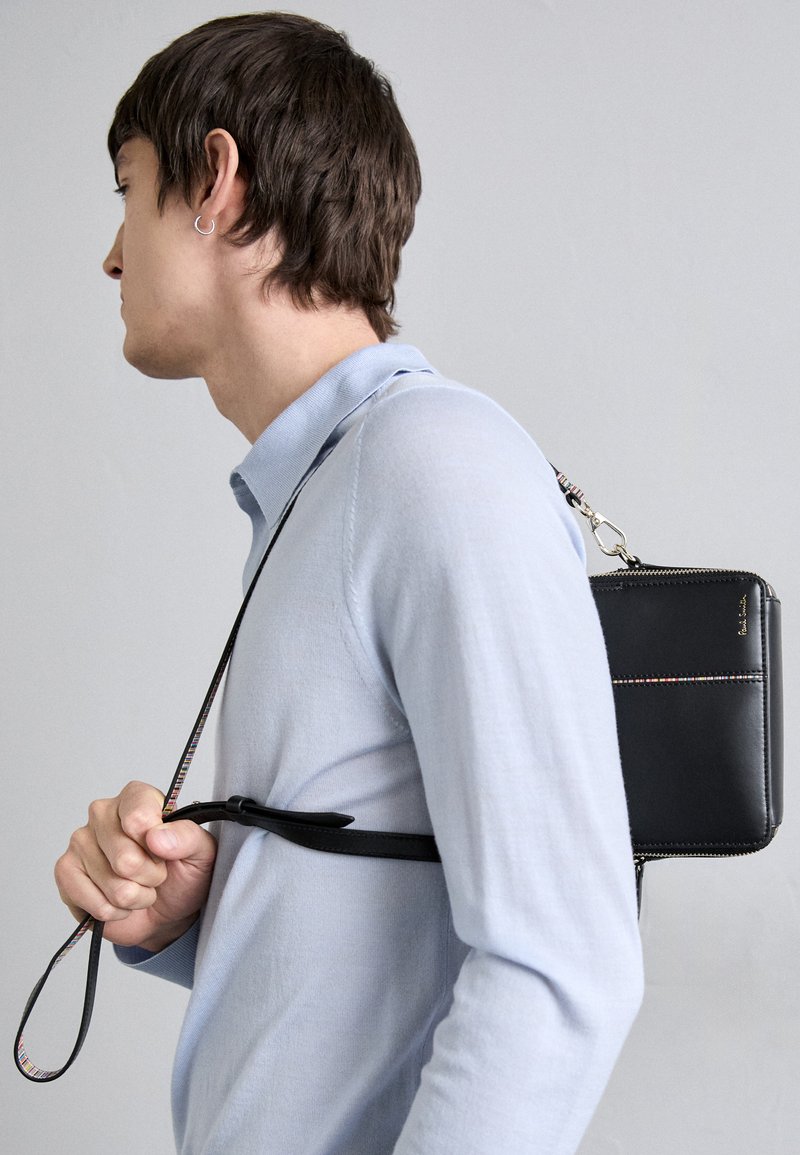 Paul Smith BAG CAMERA UNISEX - Torba preko tijela - black/multicoloured
