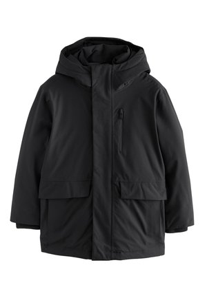 Next, REGULAR FIT - WATERPROOF BORG LINED PARKA COAT . - Parka - black