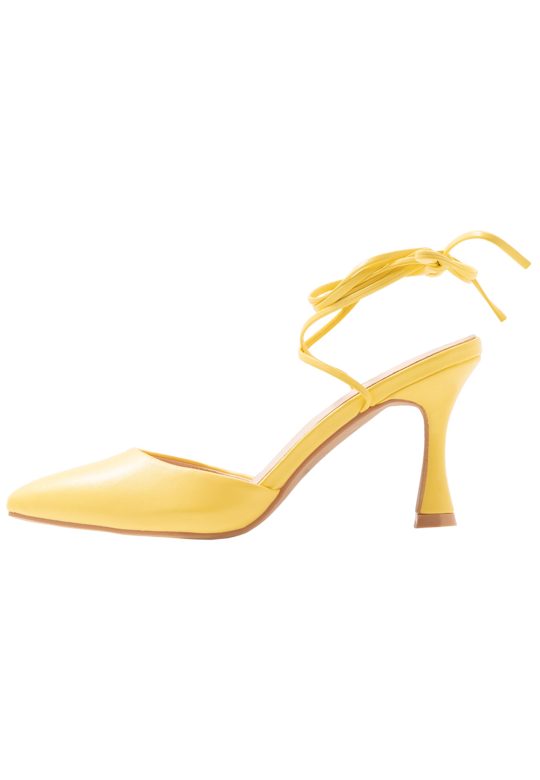 light yellow heels