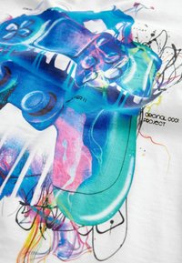 Next SHORT SLEEVE GRAPHIC STANDARD - T-shirts print - white controller