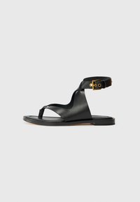 IRENE - Ankle cuff sandals - black