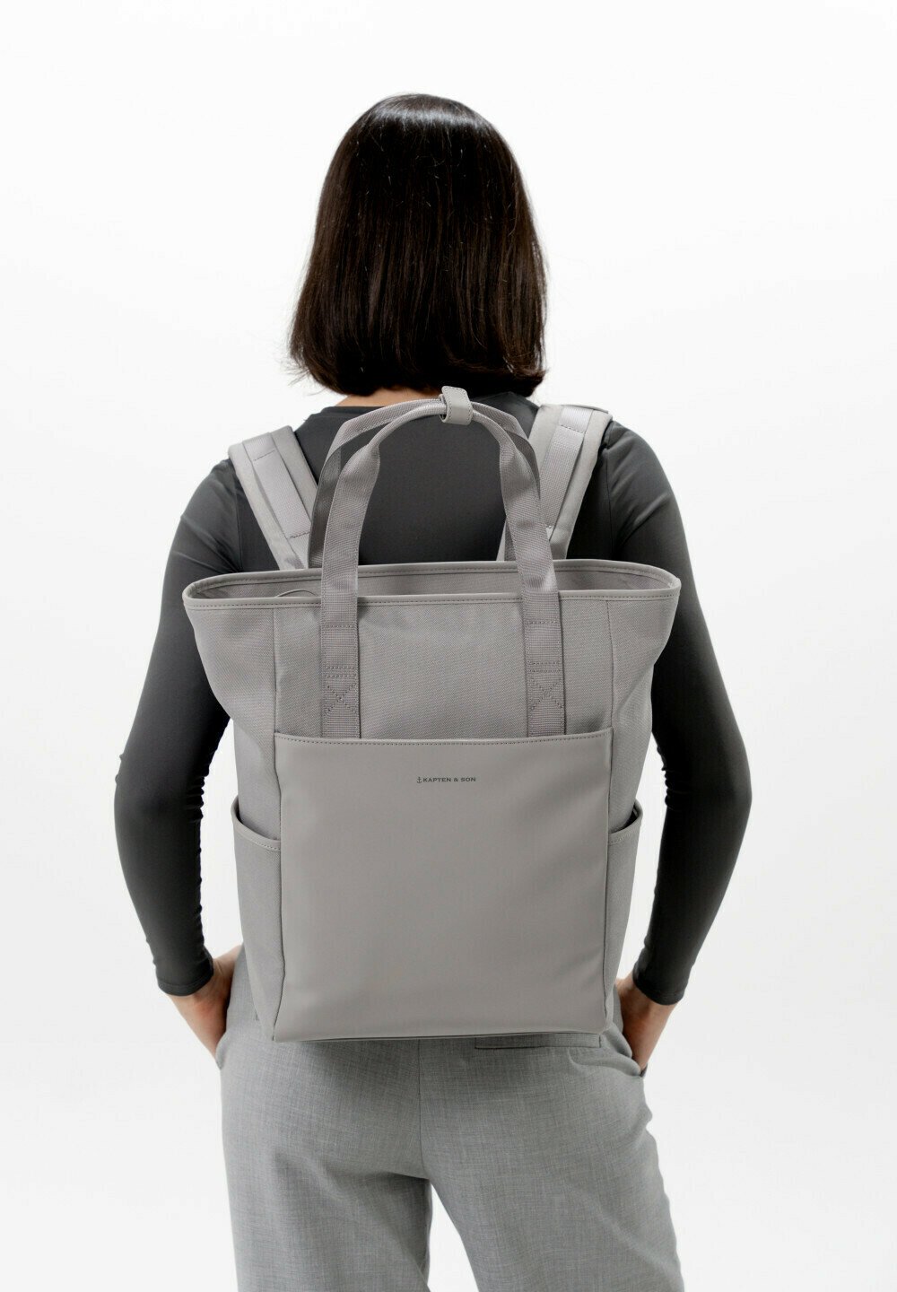 Kapten & Son LINDBY DIAPER - Baby changing bag - greige/grey  display picture 1