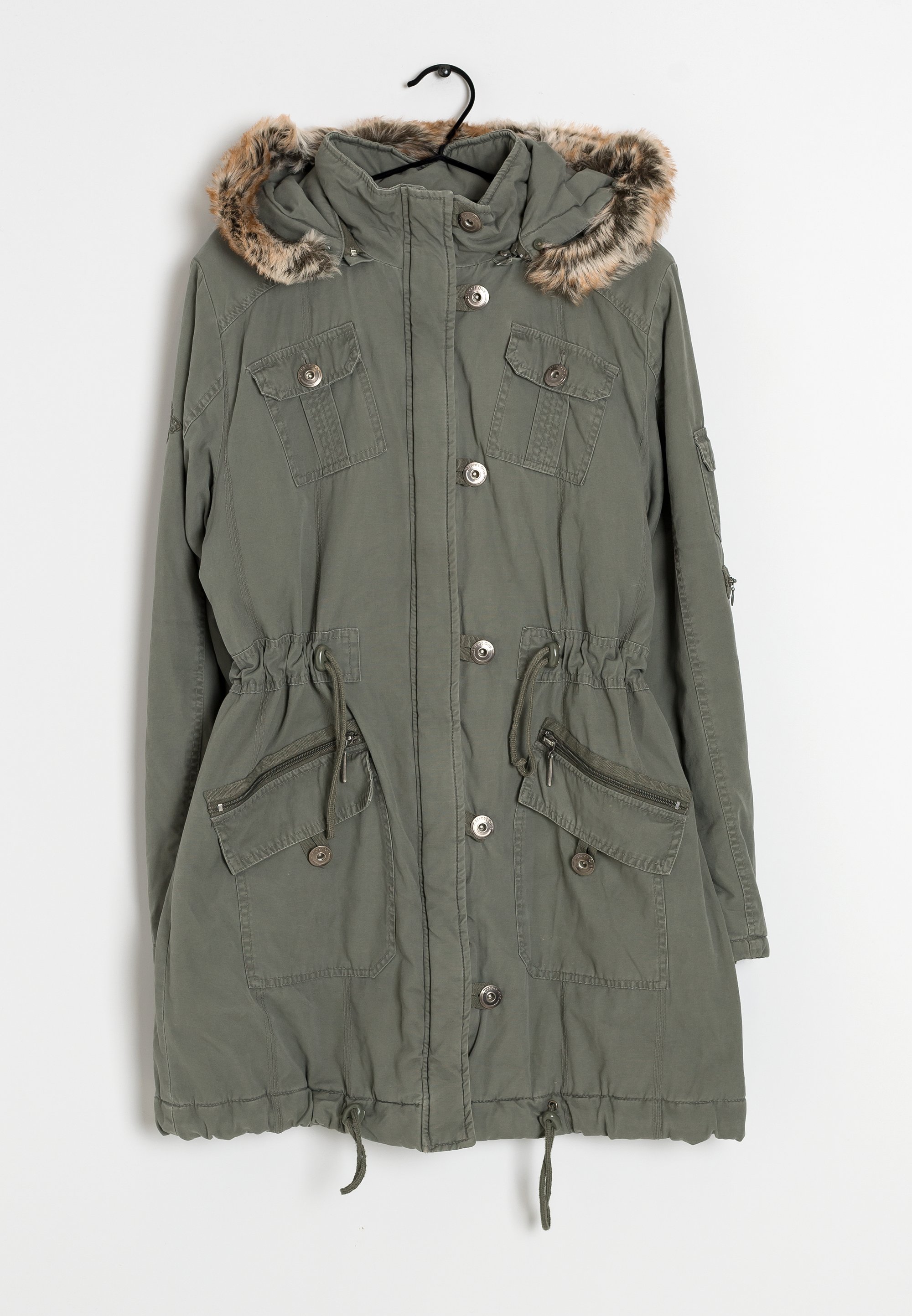 Street One Winter coat green (Pre-owned) Zalando