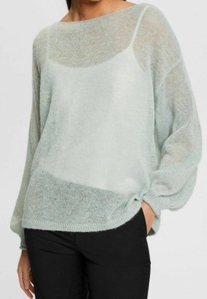 Trui - mottled green