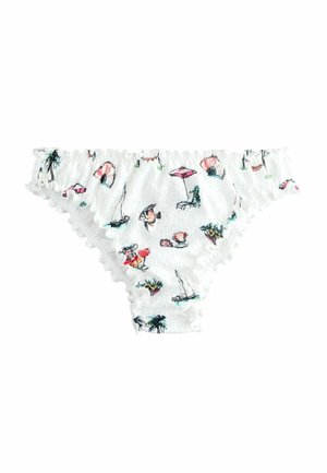 Bikini apakšdaļas - white conversational broderie
