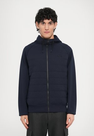 MIJO HYBRID ZIP HOOD JACKET - Übergangsjacke - navy