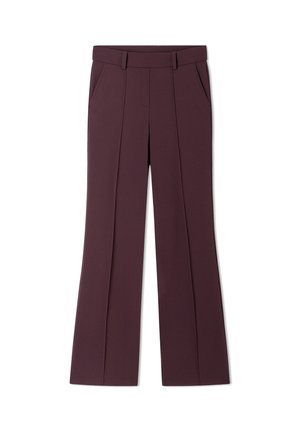 Cambio CAMBIO HOSE FRANCOISE - Trousers - aubergine