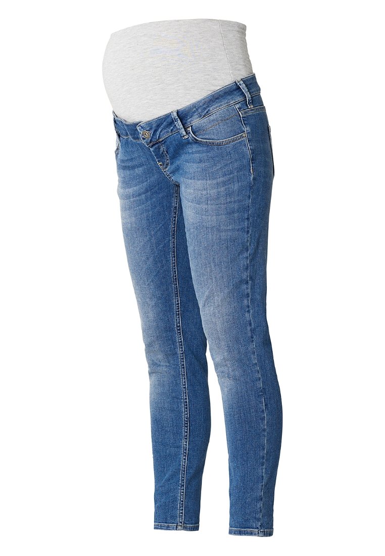 Queen Mum Slim fit jeans blauw denim/bluedenim Queen Mum Slim fit jeans blauw denim/bluedenim