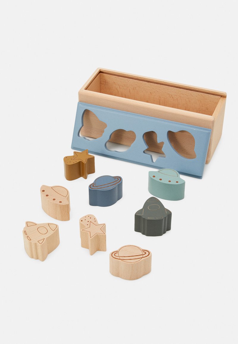 Liewood MIDAS PUZZLE BOX UNISEX Toy for babies blue fog/multi mix