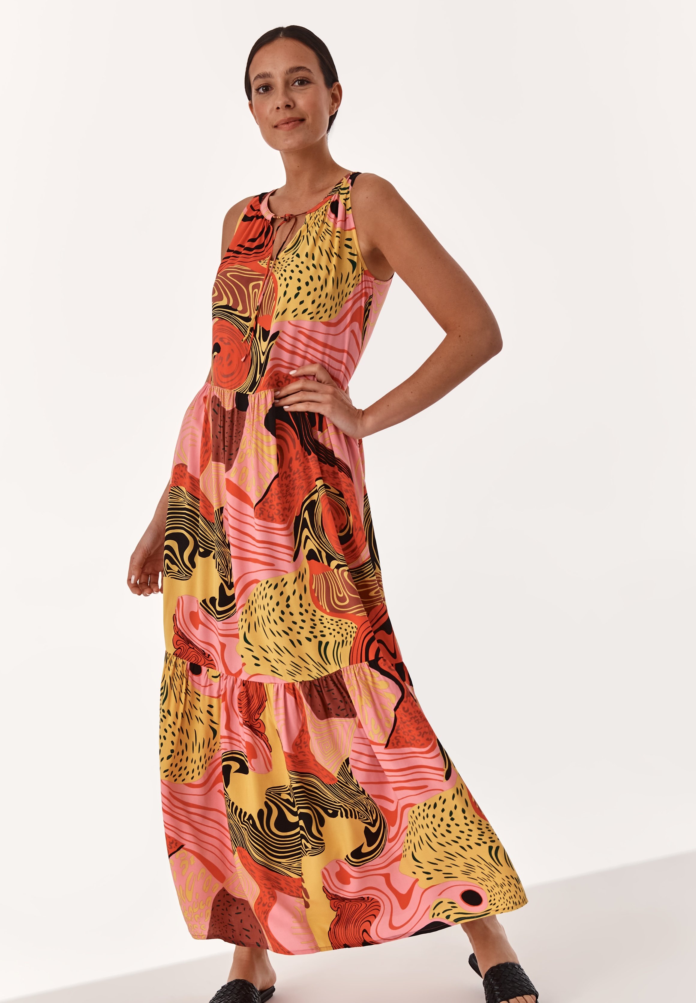 TATUUM OROKO - Maxi-jurk - red/rood - Zalando.nl