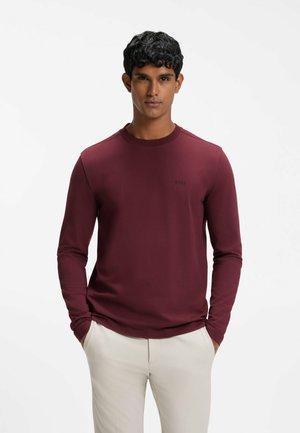 BOSS, TEE LONG - Longsleeve - dark pink four