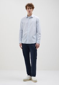 Calliope CLASSICA A RIGHE - Camicia - azzurro