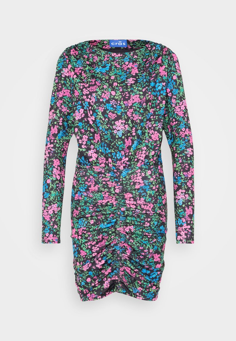 Cras Cocktailjurk meerkleurig Cras Cocktailjurk meerkleurig