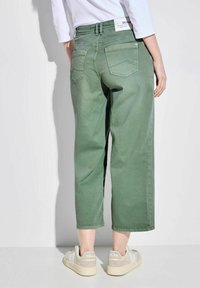 Cecil Straight leg jeans - grün