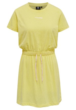 Freizeitkleid - yellow