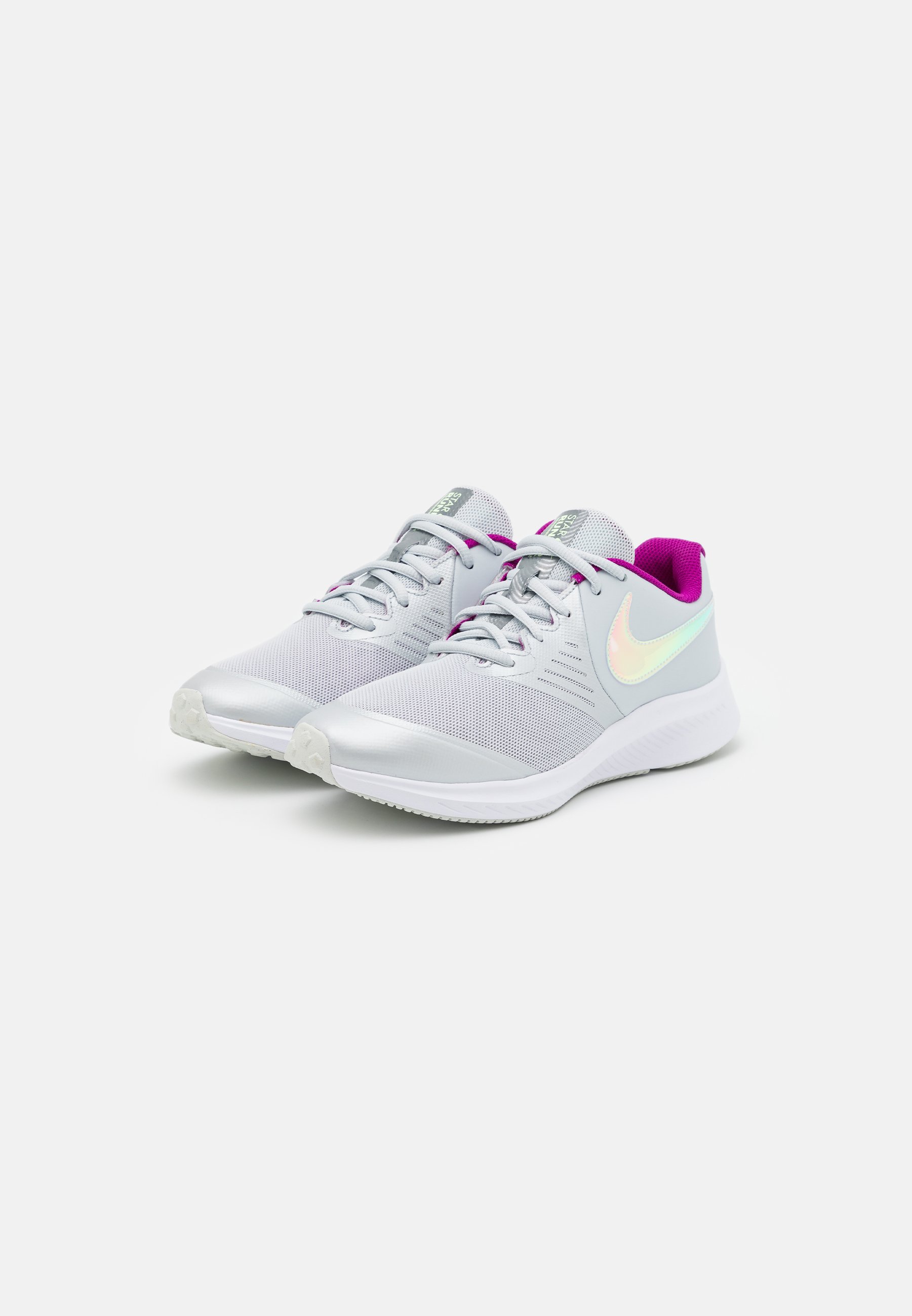 Nike Performance STAR RUNNER 2 POWER UNISEX - Hardloopschoenen neutraal -  grey/Grijs - Zalando.nl