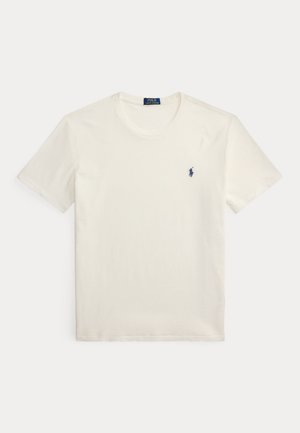 STANDARD FIT COTTON-LINEN T-SHIRT - Basic T-shirt - nevis