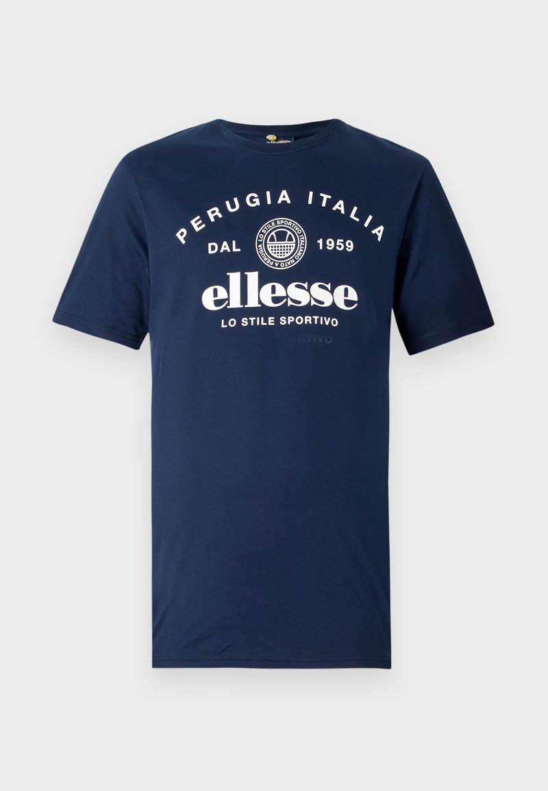 Ellesse T-shirt print donkerblauw