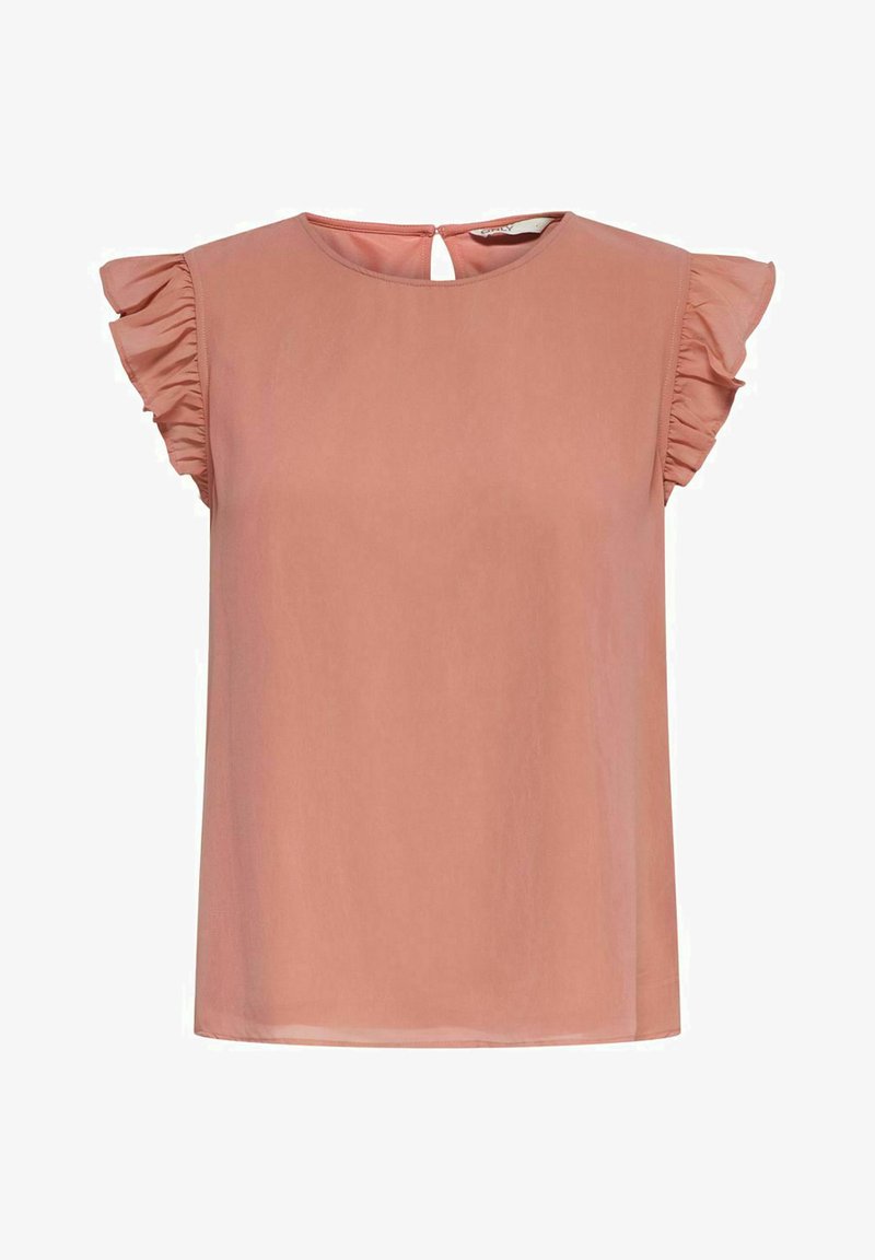 ONLY ONLANN STAR FRILL - Camicetta - ash rose