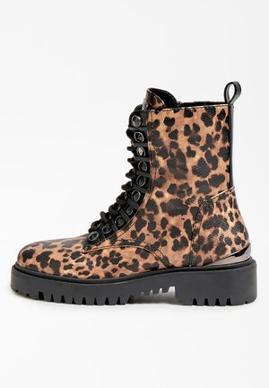 Bottines à lacets - multi-coloured