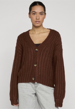 NOOS  - Cardigan - cappuccinobrown