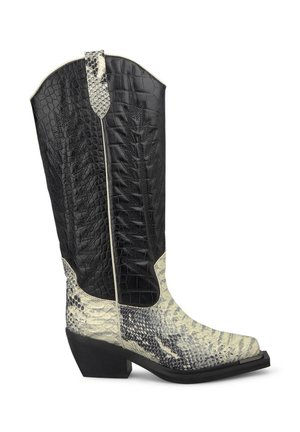 Stivali texani / biker - blanco
