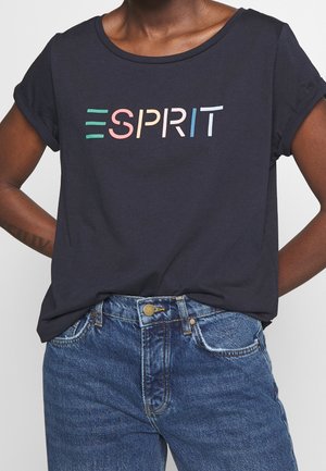 T-Shirt print - dark blue