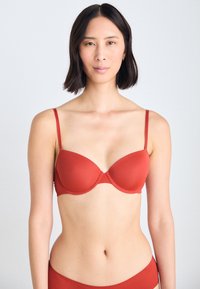 DORINA LORENA BRA 2 PACK - Podprsenka pod tričko - black/coral