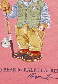 Polo Ralph Lauren FUN TEE - Triko s potiskem - desert rose