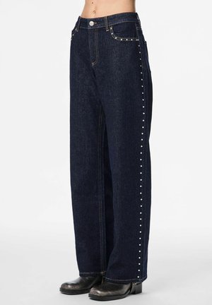 KARLA MW - Sirgete säärtega teksad - dark blue denim