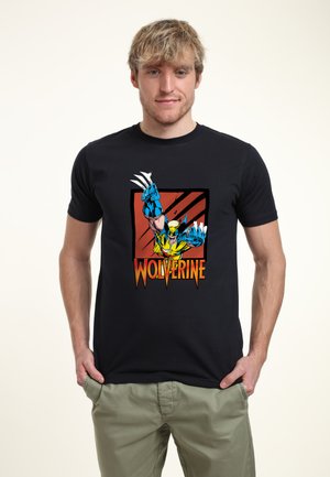 X-MEN LEAPING WARRIOR - T-shirt z nadrukiem