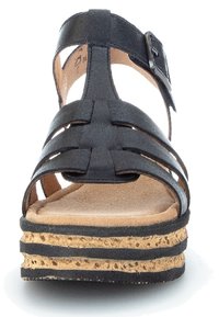 Gabor Plateausandalette - schwarz