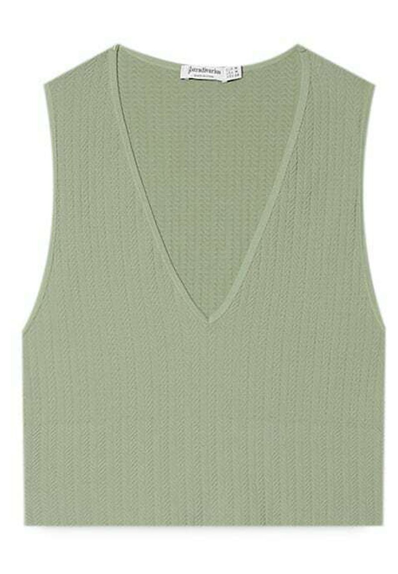 Stradivarius Top kaki Stradivarius Top kaki