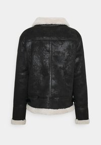 Sixth June Giacca in similpelle - black