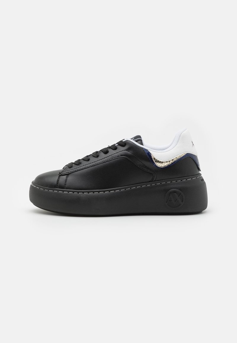Armani Exchange Sneakers laag zwart Armani Exchange Sneakers laag zwart