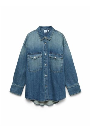 Vero Moda, DENIM SHIRT VMLIA DENIM SHIRT - Overhemdblouse - medium blue denim