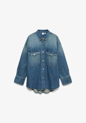 Vero Moda, DENIM SHIRT VMLIA DENIM SHIRT - Hemdbluse - medium blue denim