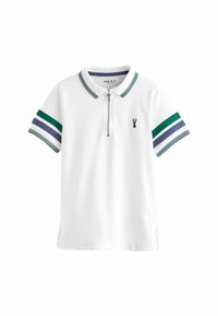 Next - SHORT SLEEVE - REGULAR FIT - Polo - white green Imagen en miniatura 1