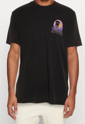 Print T-shirt - black