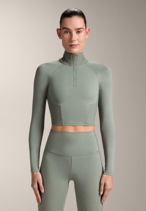 COMFORTLUX 34700224 - Bluză cu mânecă lungă - mottled green