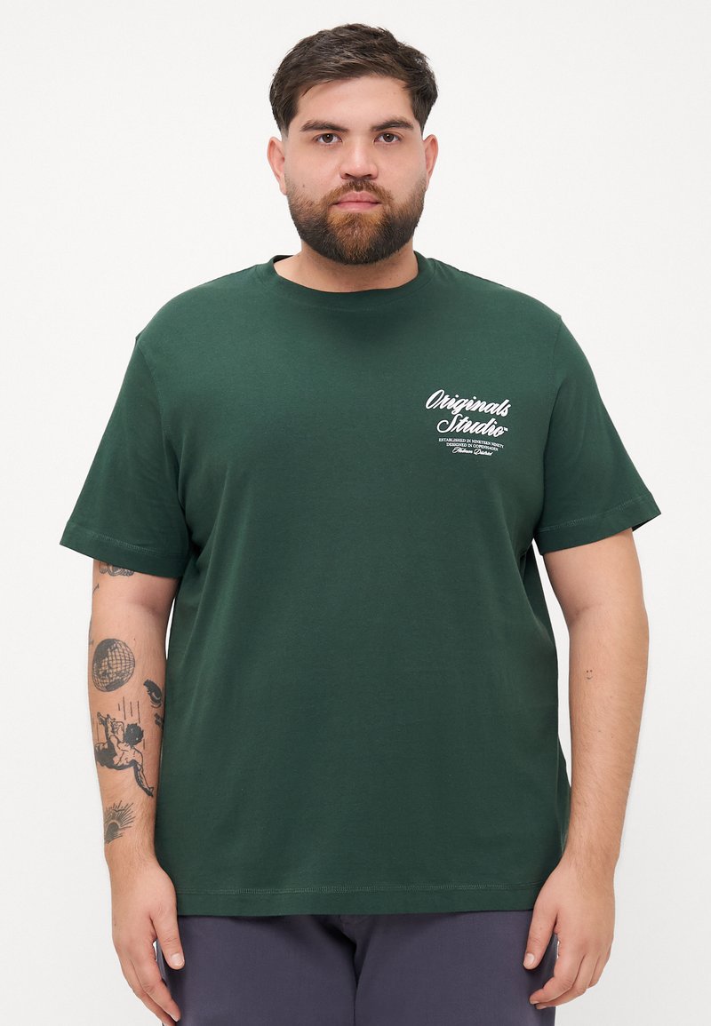Jack & Jones PREMIUM JPRBLA BASIC TEE TURTLE 2 PACK - T-shirt basic - white/black/bianco