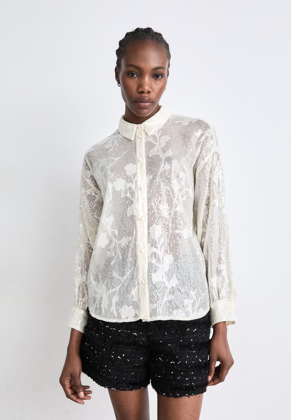 GINACRAS  - Button-down blouse - cream