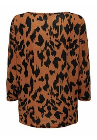 ONLY ONLELCOS AOP JRS NOOS - Long sleeved top - ginger bread