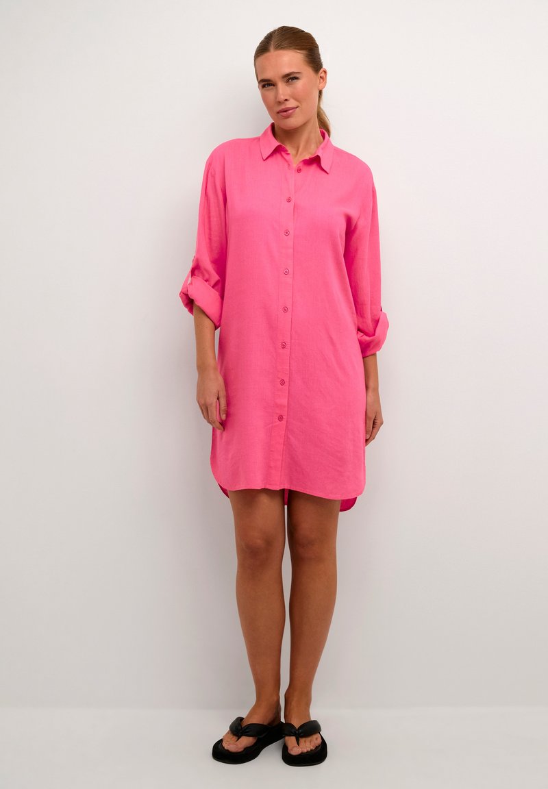 strapless open back dress Rory Pink and Blue Plaid Flannel Button Down Top FINAL SALE