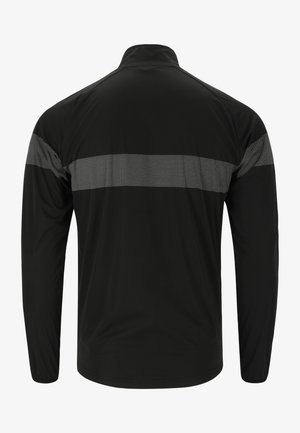 adidas Performance OWN THE RUN 1/2 ZIP - Long sleeved top - silver  pebble/grey