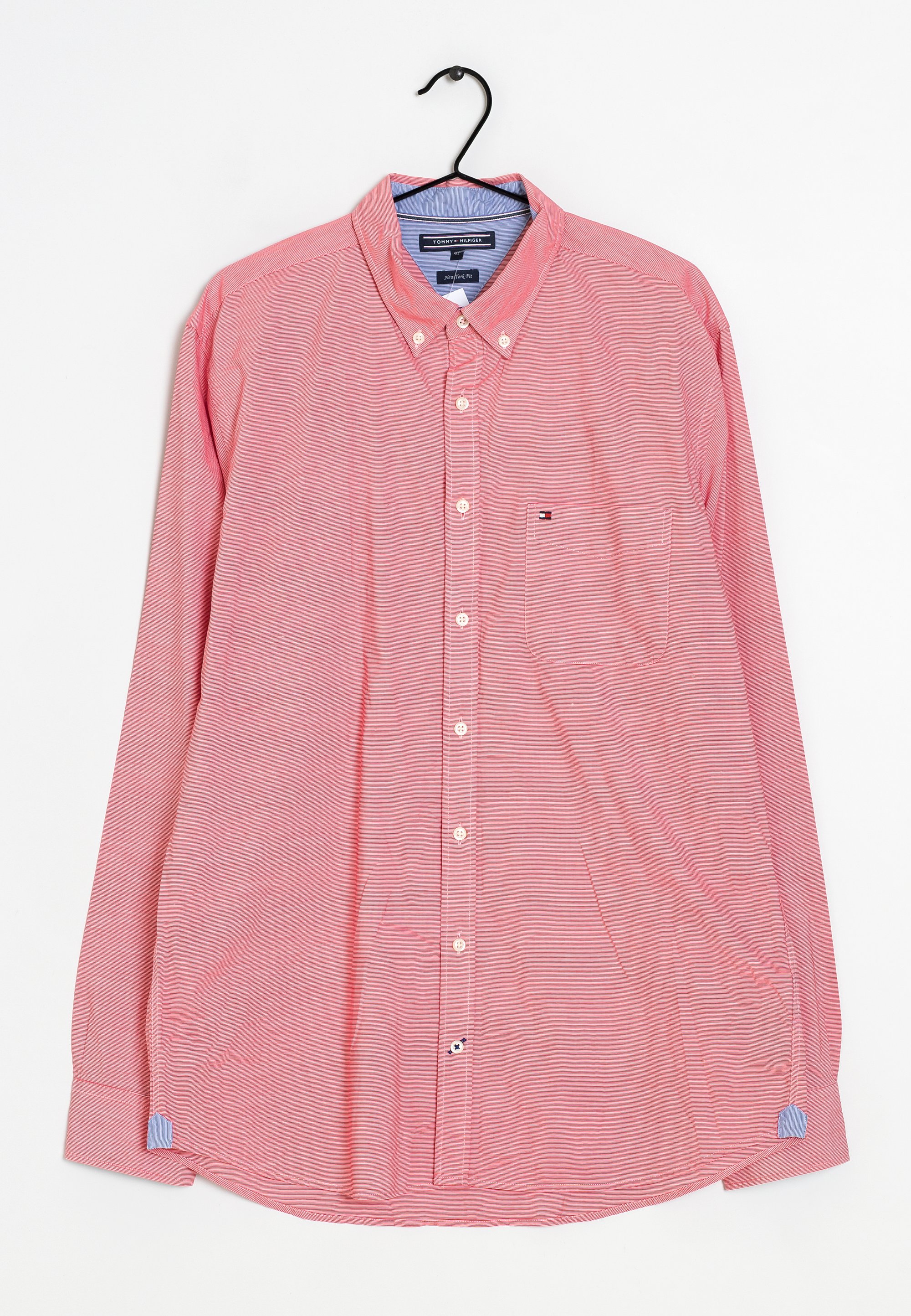 Tommy Hilfiger Formal shirt pink (Pre-owned) Zalando