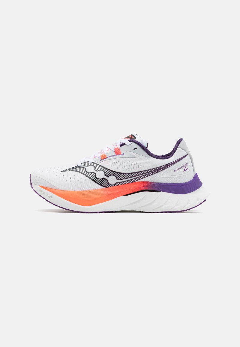 Saucony ENDORPHIN SPEED 4 - Chaussures de running sur route - white/vizi orange